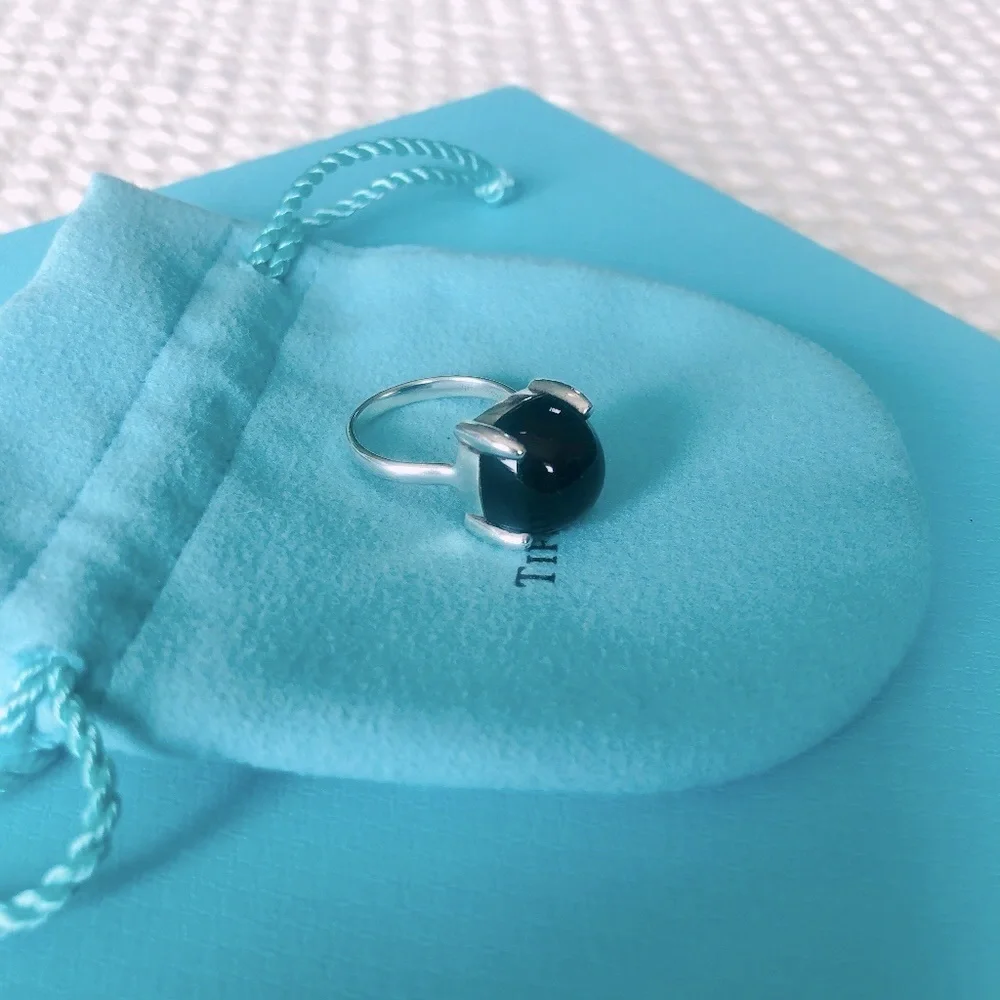 Tiffany & Co Paloma Picasso Sugar Stacks Black Onyx Ring